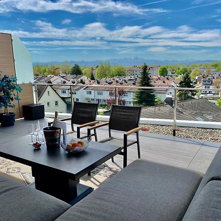 Penthouse Apartment Mit Alpenblick フリードリヒスハーフェン エクステリア 写真