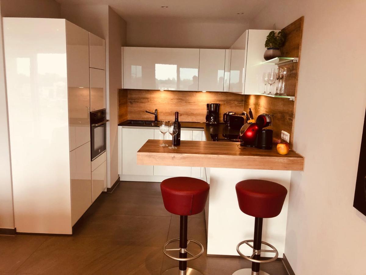 Penthouse Apartment Mit Alpenblick フリードリヒスハーフェン エクステリア 写真